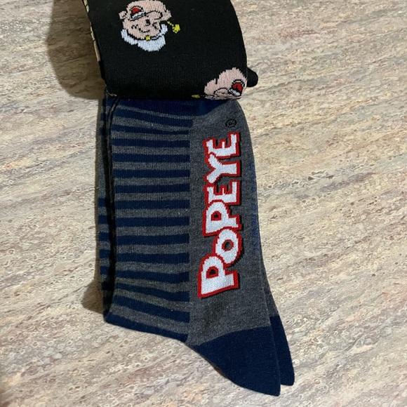 NWT 2-pairs of Popeyes socks - Picture 5 of 5